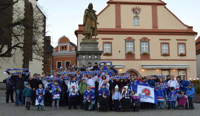 Před sobotním duelem s Orlovou se koná pochod fanoušků ze Žižkova náměstí